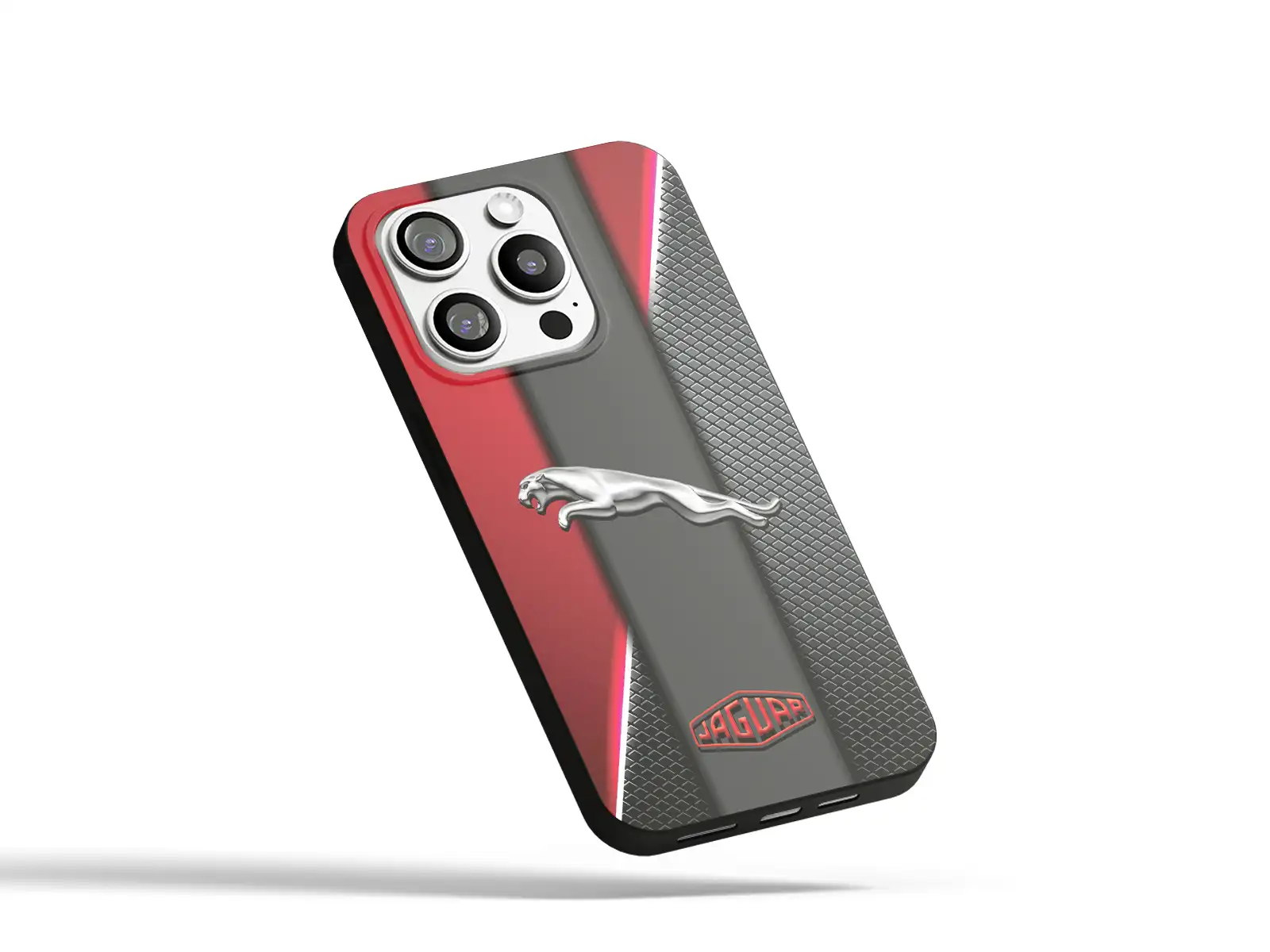Jaguar Coque Silicone Smartphone Toucher Luxe Élégant